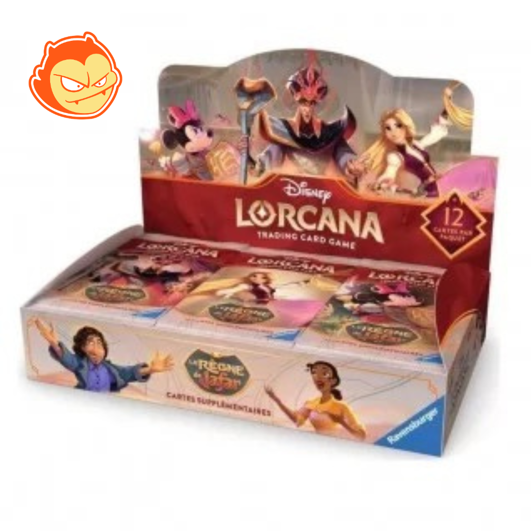 Display 24 boosters Lorcana Le Règne de Jafar
