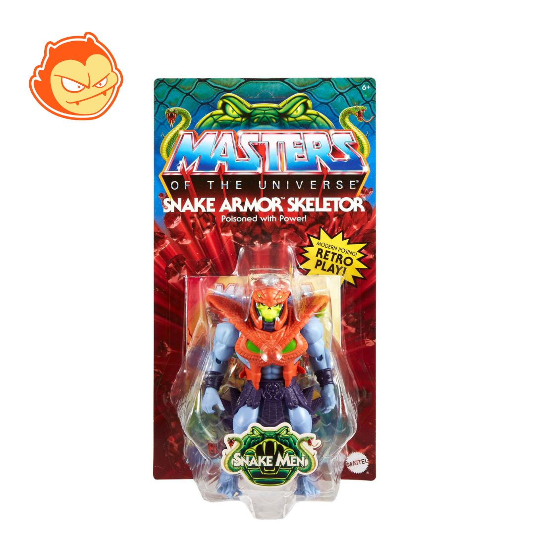 Figurine Mattel Les Maîtres de l’Univers Skeletor avec armure du Serpent