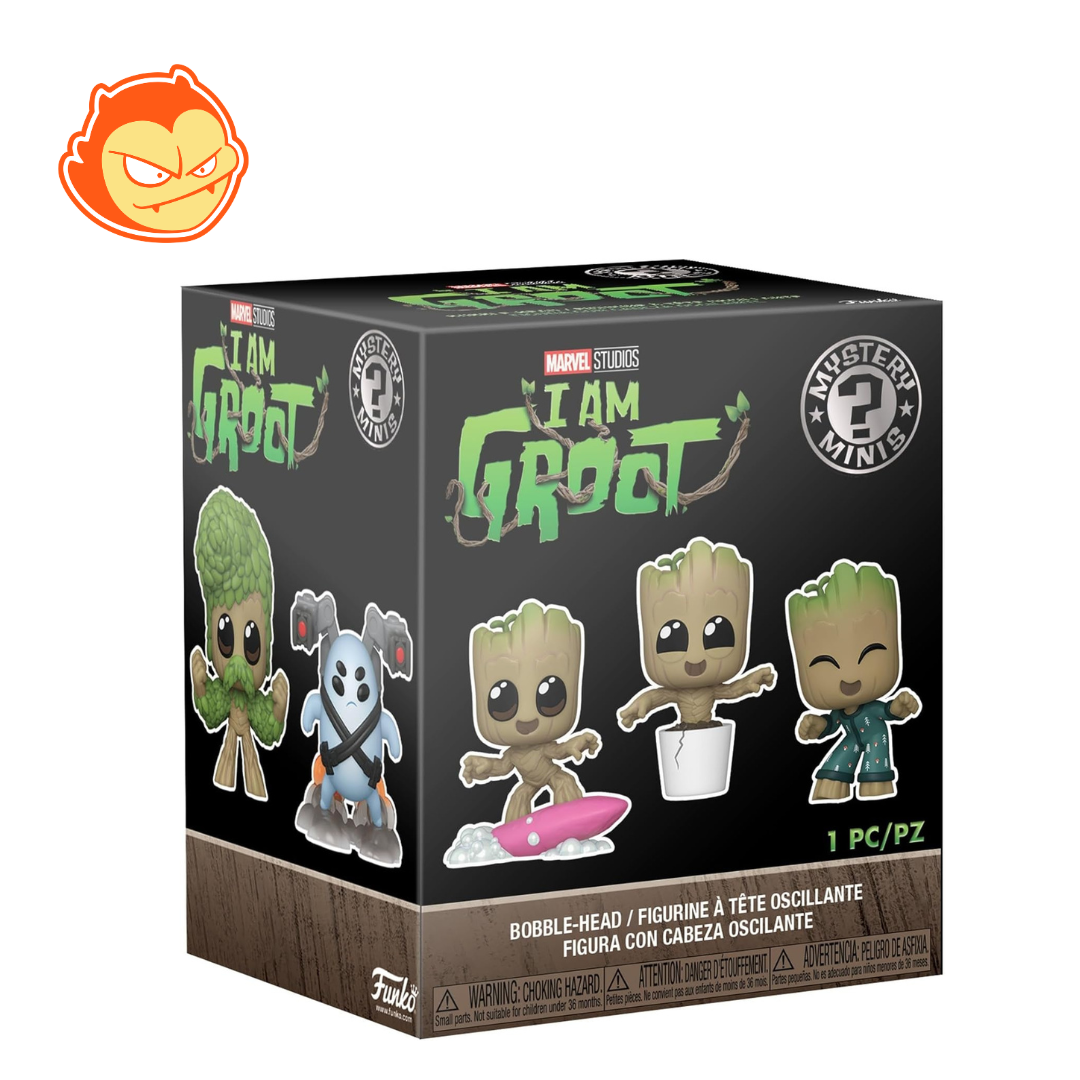 Mini figurine Marvel Les Gardiens de la Galaxie I am Groot Mystery