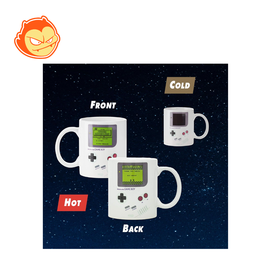 Mug thermoréactif GameBoy