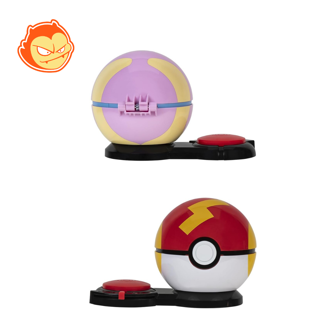 Pokémon Bandai Poké Ball Attaque Surprise Pikachu vs Arcko - Jeu Combat