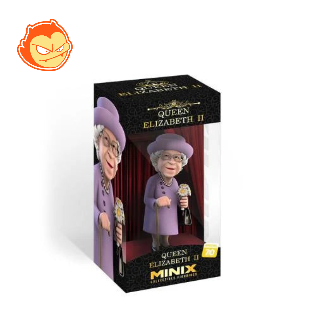 Figurine Minix Reine Elizabeth II 70