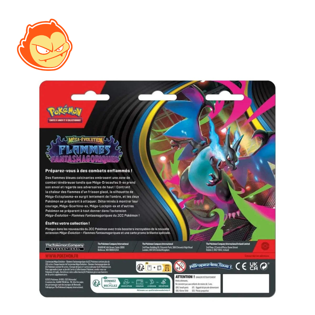 Pokémon Flammes Fantasmagoriques Dimoret 3 Booster