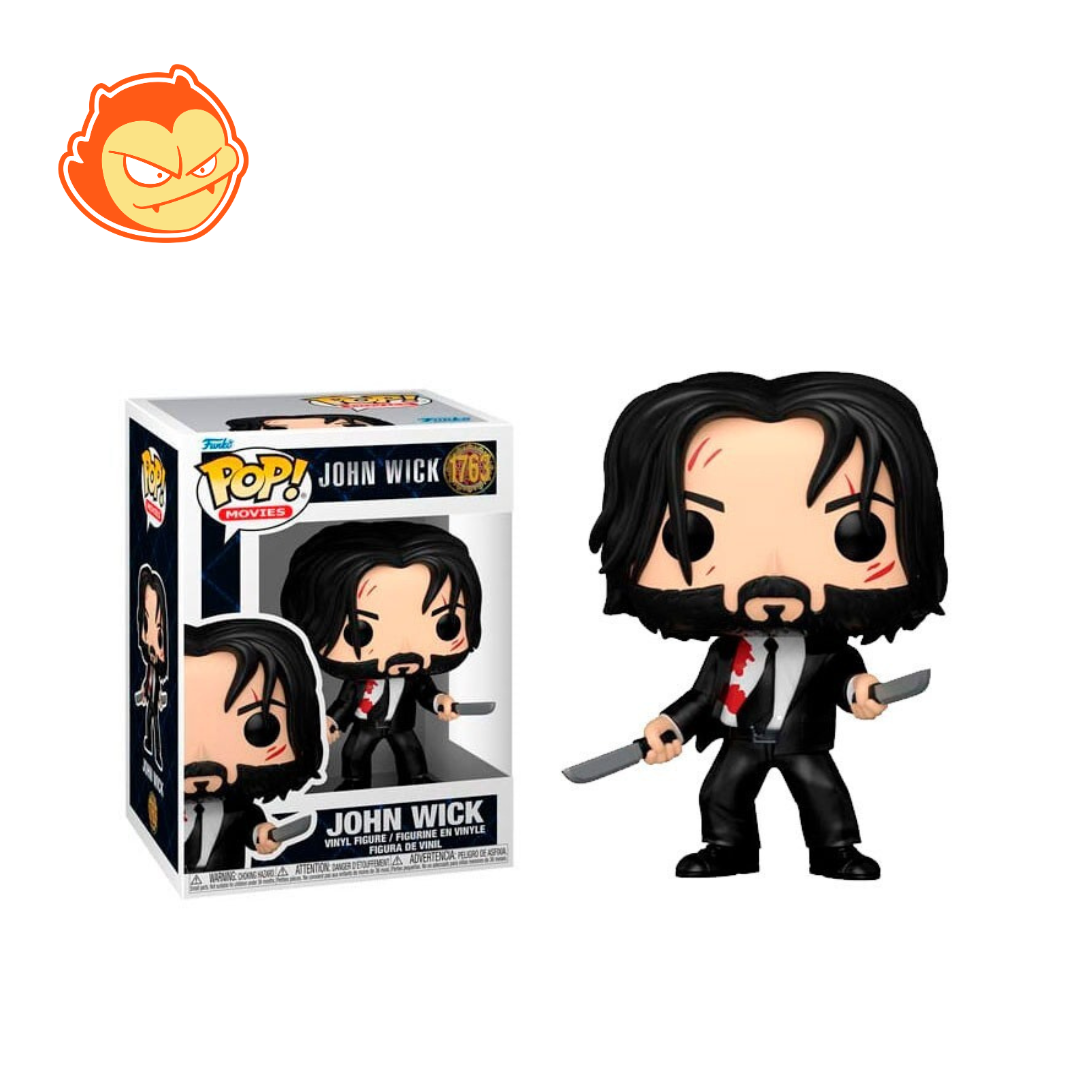 Funko Pop John Wick avec couteaux 1763
