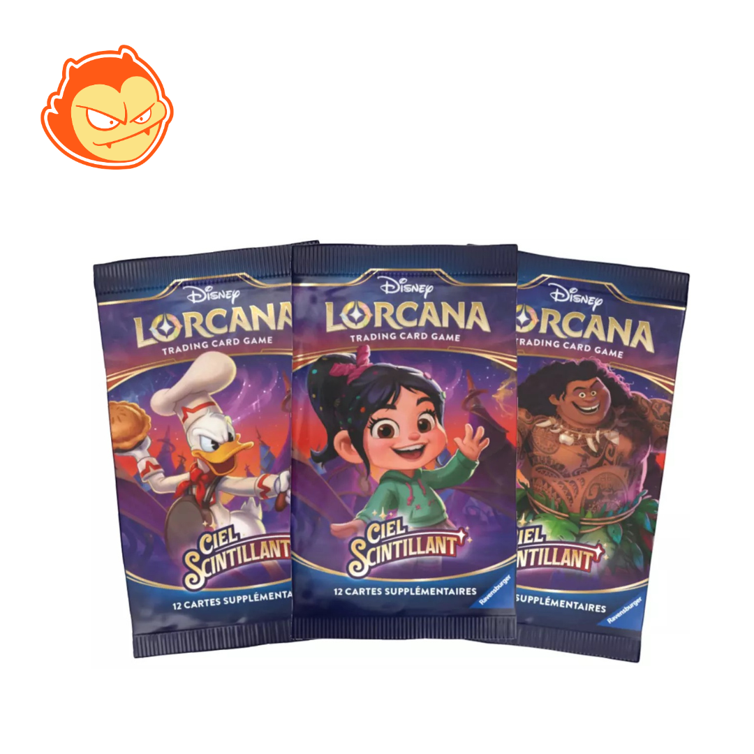 Booster Lorcana Ciel scintillant en Français