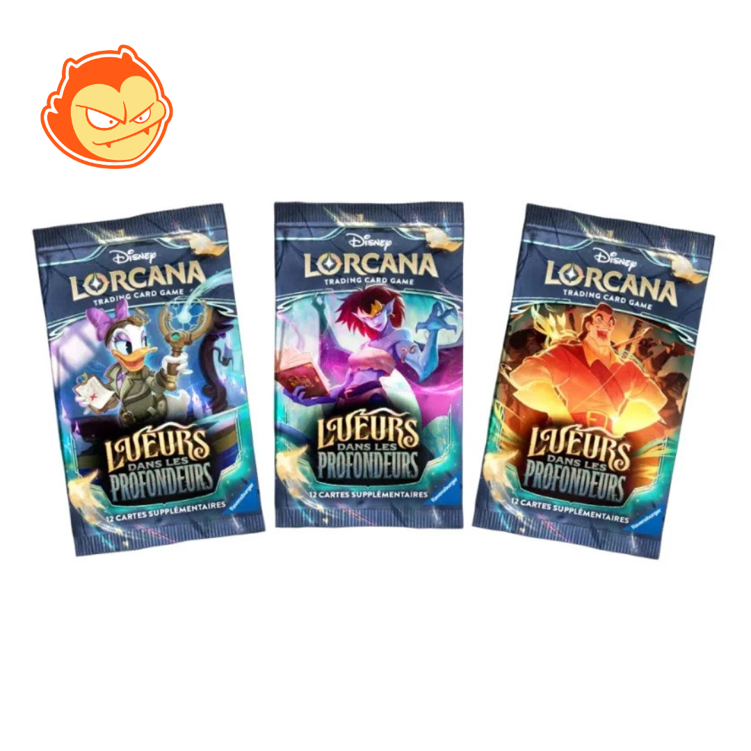 Booster Lorcana Lueurs dans les Profondeurs en Français