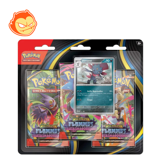 Pokémon Flammes Fantasmagoriques Dimoret 3 Booster