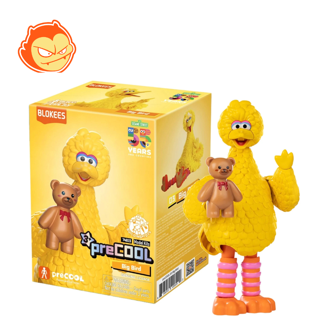 Figurine Blokees Precool Sesame Street Big bird 74813