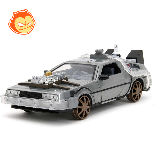 Jada Toys - Time Machine - Retour vers le futur 3 - Voiture Miniature en métal