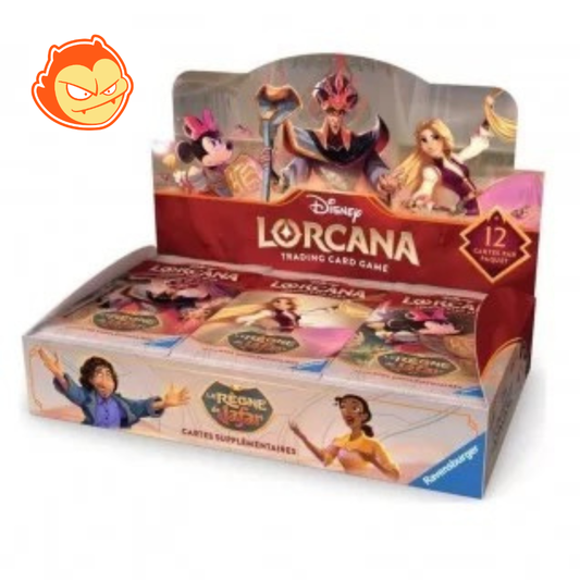 Display 24 boosters Lorcana Le Règne de Jafar