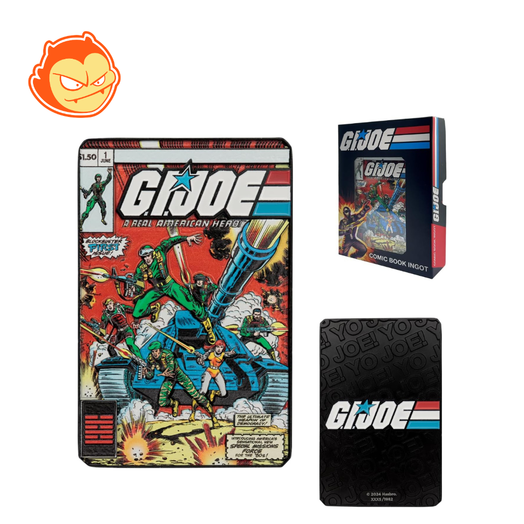 G.I. Joe : Un véritable héros américain #1 Lingot en métal édition limitée – Réplique de couverture de bande dessinée