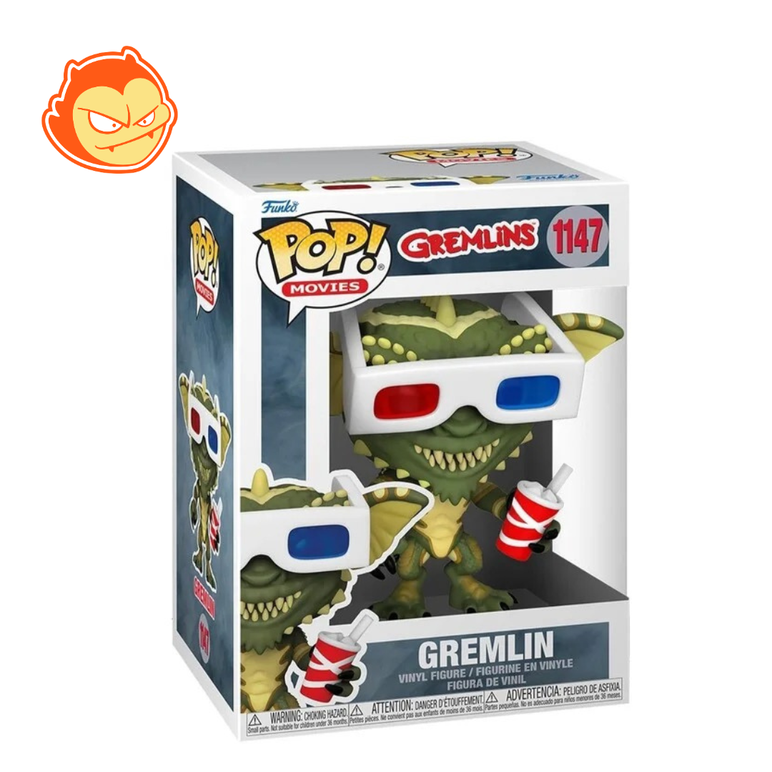 Figurine Funko Pop Gremlins avec lunettes 3D 1147