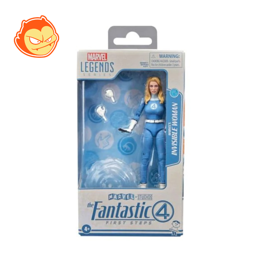 Figurine Les 4 Fantastiques Premiers Pas Marvel Legends Invisible Woman 15 CM