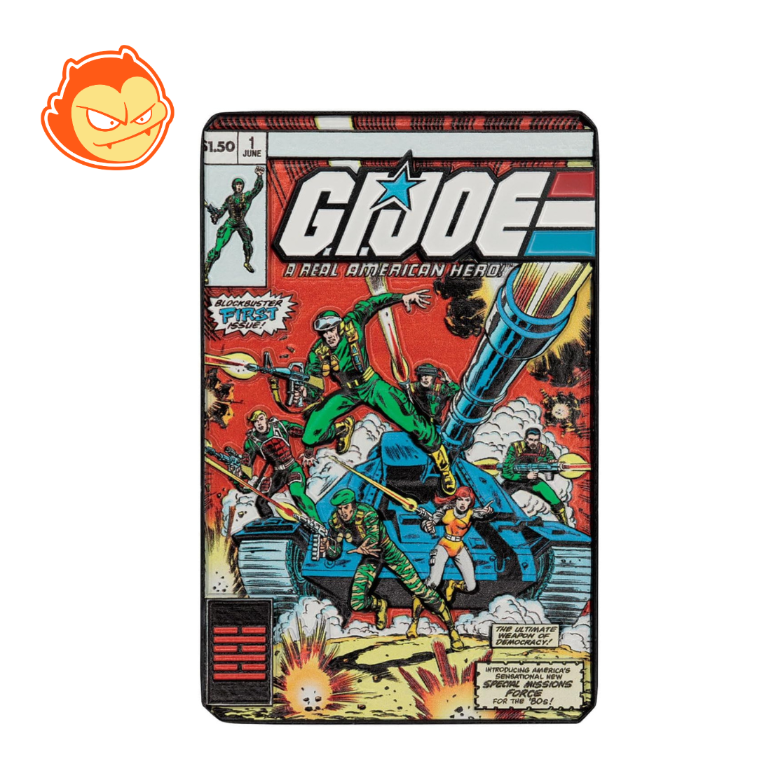 G.I. Joe : Un véritable héros américain #1 Lingot en métal édition limitée – Réplique de couverture de bande dessinée