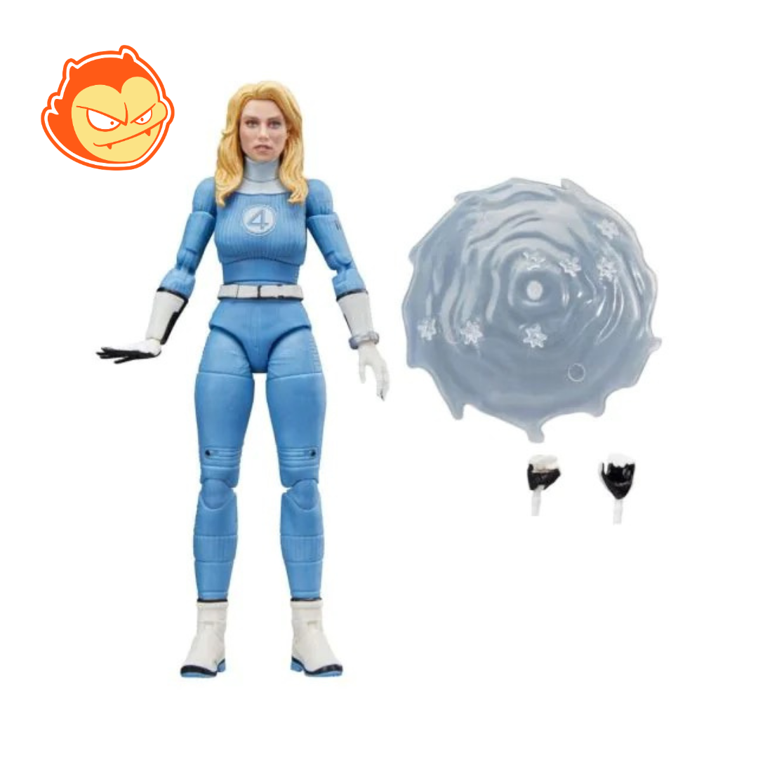 Figurine Les 4 Fantastiques Premiers Pas Marvel Legends Invisible Woman 15 CM