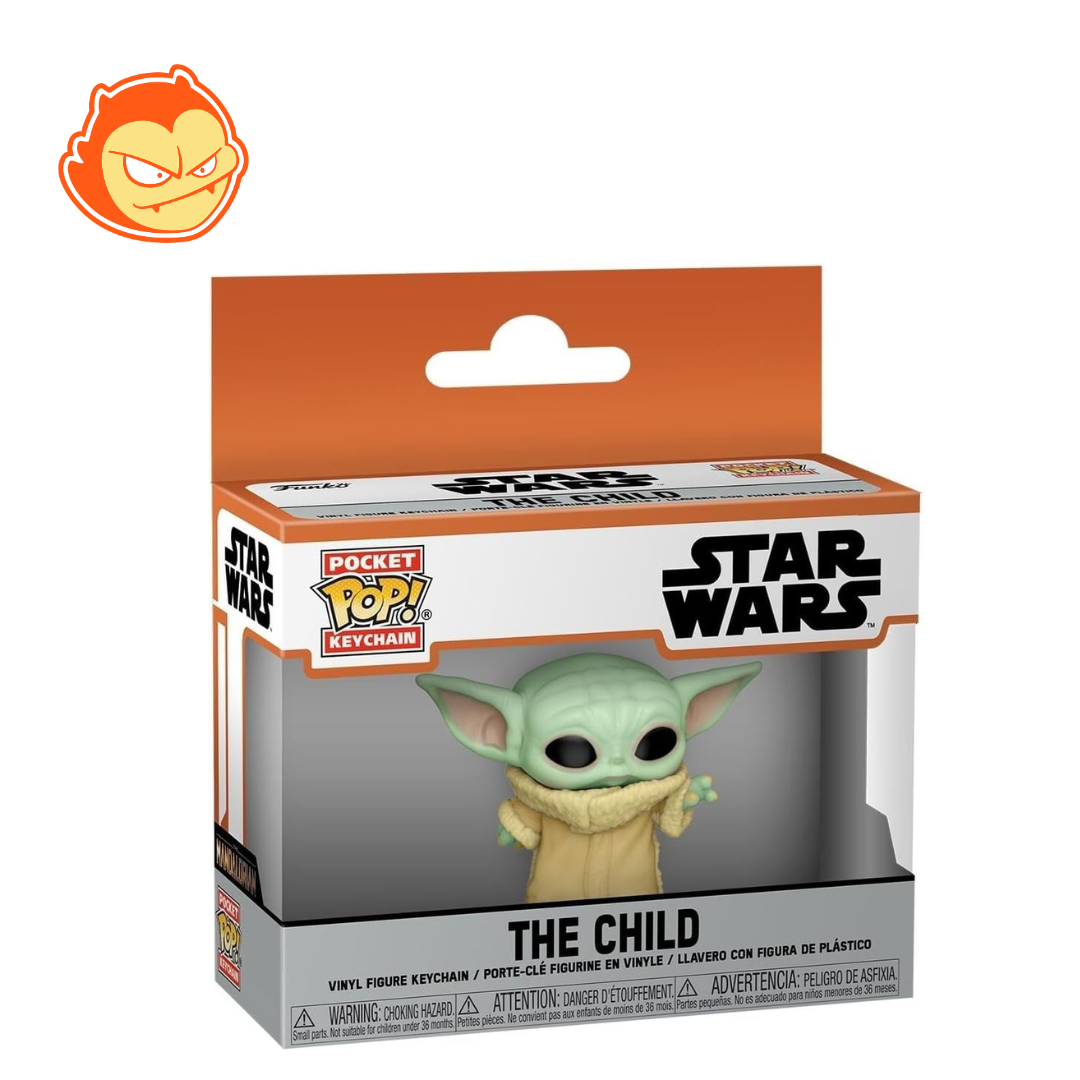 Porte clé Pop Star Wars The Mandalorian - Yoda The Child