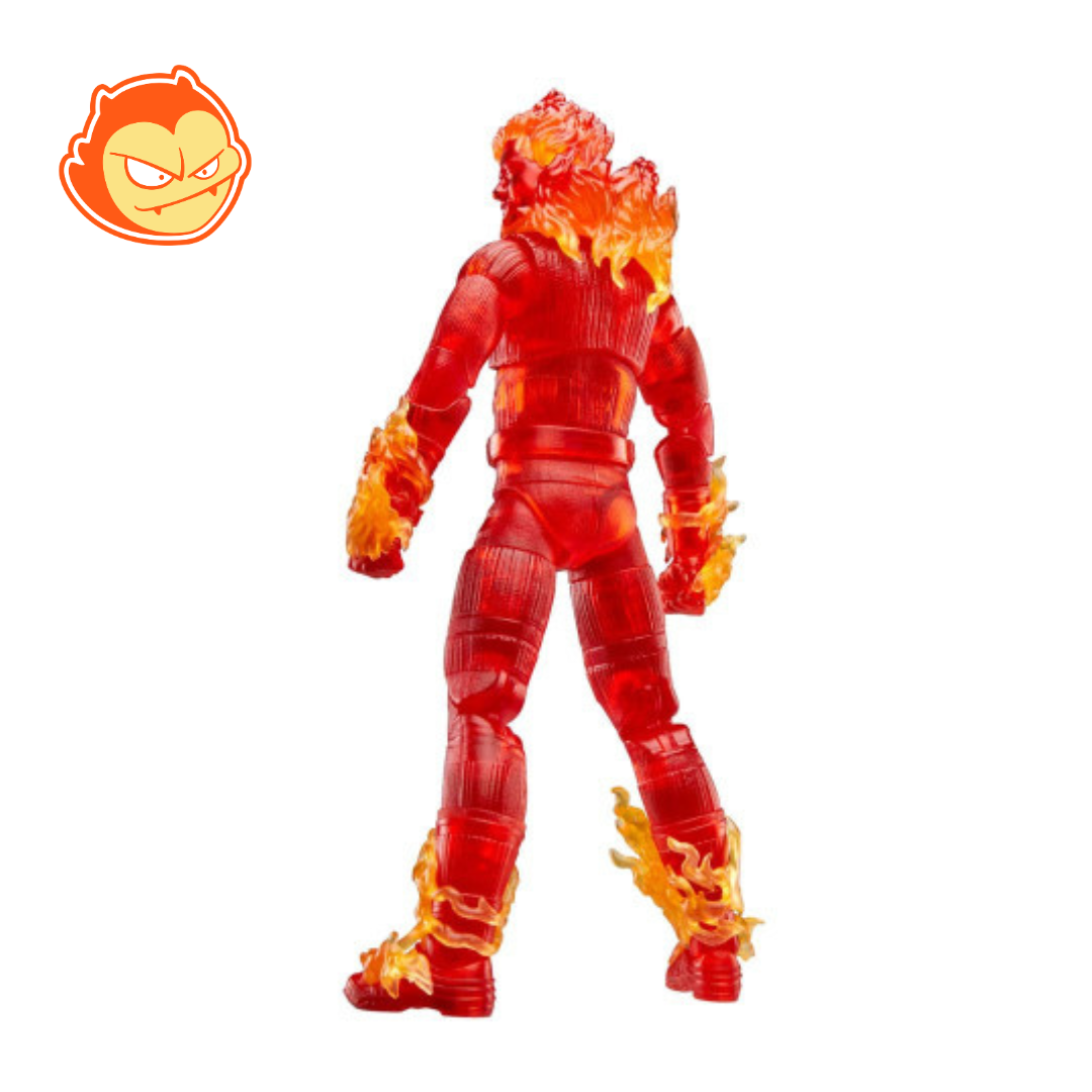 Figurine Les 4 Fantastiques Premiers Pas Marvel Legends HUMAN TORCH 15 CM